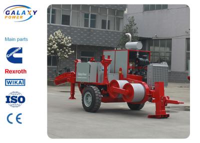 China Diesel Transmission Line Equipment Cummins Engine 380kN Hydraulic Pulley for sale