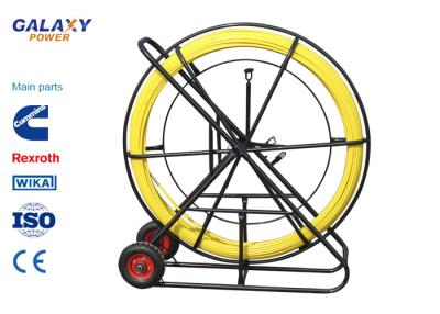 China Simple Operation Underground Cable Equipment Fiberglass Cable Pusher Duct Rodder for sale