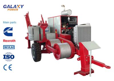 China 90kN Engine Best Quality Stringing Equipment Hydraulic Puller Diesel 118kw 158hp for sale