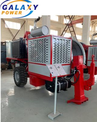 China Twin Bundle Conductor Diesel 2x40KN Transmission Line Stringing Equipment for sale