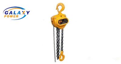 China 20T Manual Chain Hoist , Hand Chain Block Lifting Height 3m Test Load 250KN for sale