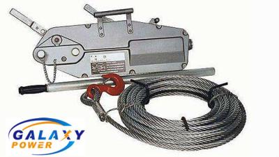 China Lever Block Wire Rope Pulling Overhead Line Construction Tools With 8mm Wire Rope Diameter for sale