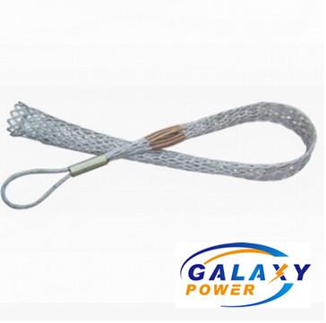 China One Head Cable Pulling Grips Mesh Sock Joints 30KN Transmission Line Accessories for sale