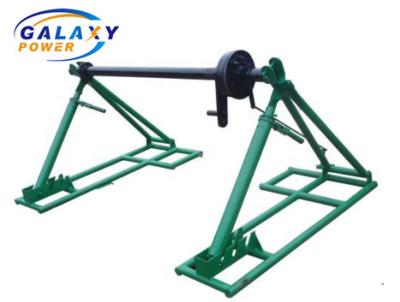 China 50KN Cable Drum Lifter Jack Stand Transmission Overhead Line Tool for sale