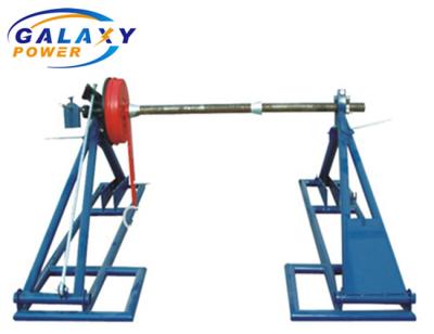 China 80kN Hydraulic Lifting Drum Stand  Overhead Line Transmission Tool for sale
