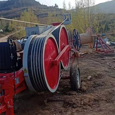 China 66KV Releasing Conductor And Ground 1X30KN Hydraulic Tensioner Machine for sale