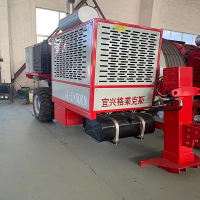 China 110KV 6 Grooves 1x50KN Hydraulic Cable Tensioner Stringing Equipment for sale