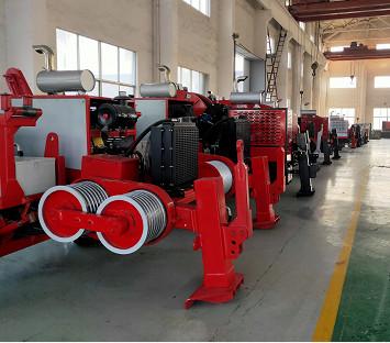 China Overhead Line Hydraulic Cable Puller Equipment For Electric Construction for sale