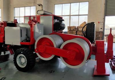 China High Altitude Overhead Line Construction Tools Hydraulic Traction Machine for sale