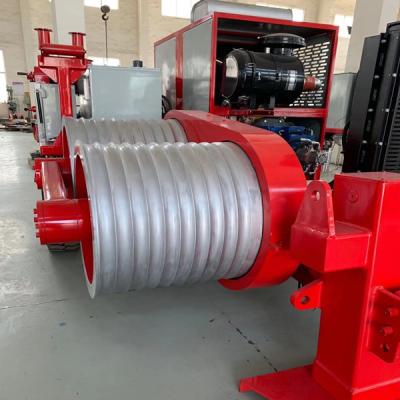 China 500KV Transmission ADSS 18Ton Hydraulic Cable Puller Tensioner Machine for sale