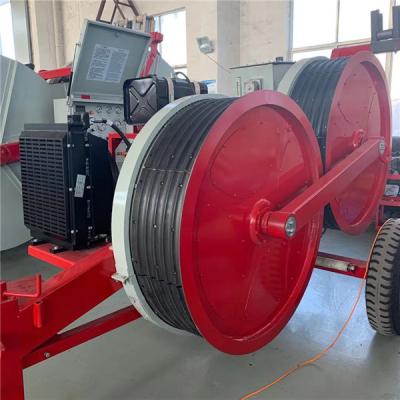 China Gasoline Releasing Conductors And Ground 3Ton Wire Stringing Equipment for sale