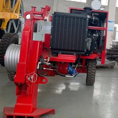 China Transmission Power Line SA-QY60 60KN Cable Puller Stringing Equipment for sale