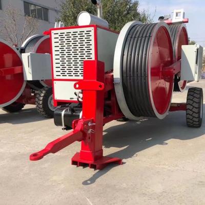 China Overhead Line 4Ton Diesel Hydraulic Cable Tensioner Stringing Equipment for sale