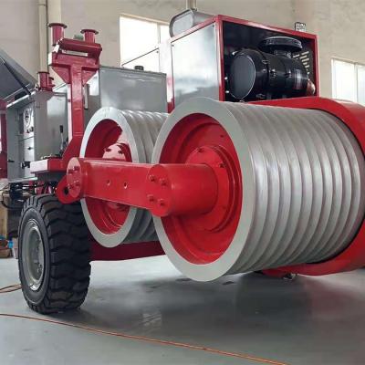China 16Ton Tensioner 4 Conductors Overhead Power Line Stringing Equipment for sale