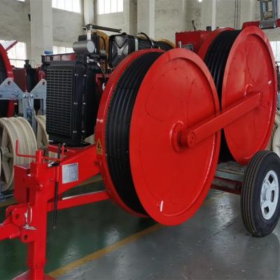 China Linha aérea do reverso de 4 Ton Hydraulic Tensioner With que amarra a máquina à venda
