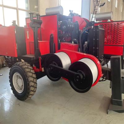 China SA-QY-90 Hydraulic Cable Pulling Transmission Line Stringing Equipment for sale