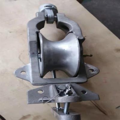 China Stringing Equipment Transmission Line tool Crossarm Mounted Stringing Block Pulley for sale