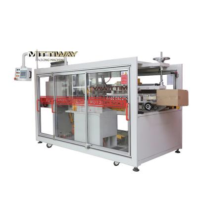 China 380V Automatic Cardboard Box Case Erector Folding Carton Erecting Machine for sale