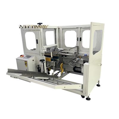 China Paper Small Box Erector Machine Folding High Speed Case Erector Te koop
