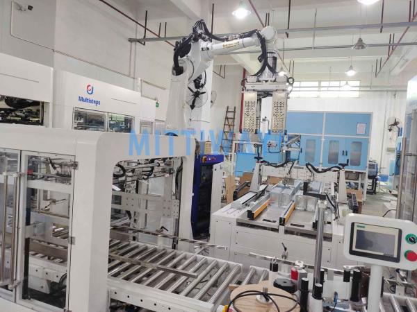 Quality Safety Robotic Case Packer Case Packer Machine Operations for sale