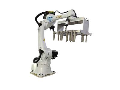 China Capacity Robotic Case Palletizer precision Robotic Palletizing System for sale