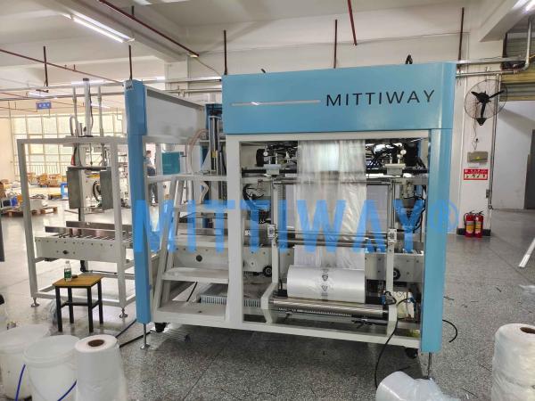 Quality Fast Automatic Plastic Bag Sealing Machine 220V / 50Hz Sealing Speed 0-15m/min for sale