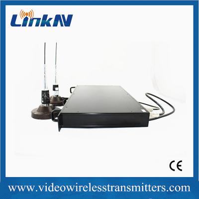 China 1U Rack-mount COFDM Receiver FHD HDMI SDI CVBS Dual Antennas 2-8MHz Bandwidth for sale