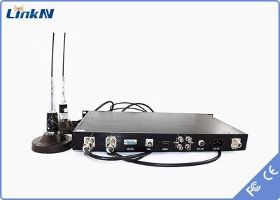 China Rugged Military Vehicle-mounted COFDM Receiver HDMI SDI High Safety AES256 Encrytpion Dual Antennas Low Delay for sale