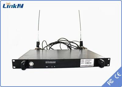 China COFDM-Videoempfänger HDMI SDI CVBS Fahrzeug-brachte Doppelantennen-diversity-Aufnahme der niedrigen Verzögerungs-1-RU an zu verkaufen