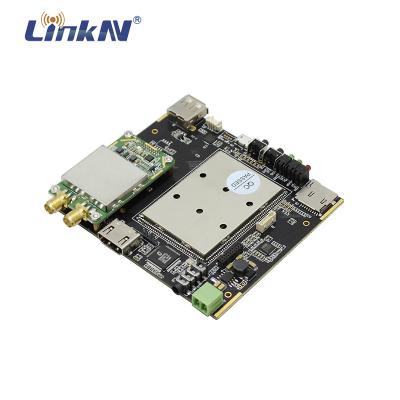 China COFDM Video Receiver OEM Board Module DC6V-24V AES256 Encryption Low Delay Small Size for sale