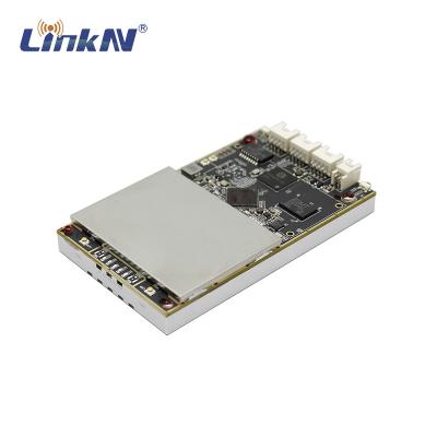 China IP MESH Radio Module COFDM 4W MIMO AES256 80Mbps 350MHz-4GHz Customizable for sale