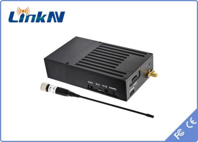 China 1 - 5 transmissor video sem fio do quilômetro COFDM Manpack HDMI com tamanho pequeno e baixa latência à venda