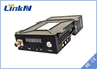 Κίνα Τηλεοπτική συσκευή αποστολής σημάτων COFDM HDMI Manpack & χαμηλή λανθάνουσα κατάσταση κρυπτογράφησης υψηλής ασφαλείας AES256 CVBS με μπαταρίες προς πώληση