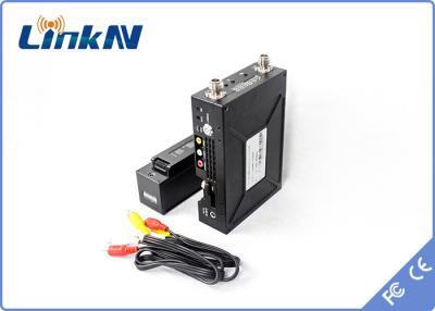 China Transmisor video inalámbrico táctico COFDM HDMI de Manpack Aduio y intercomunicador bidireccional de la encripción de CVBS AES256 en venta