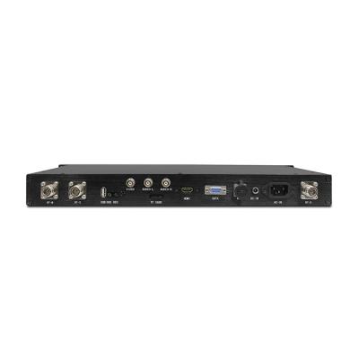 China 1U Shipborne COFDM Video Receiver Diversity Reception HDMI SDI CVBS NTSC/PAL for sale