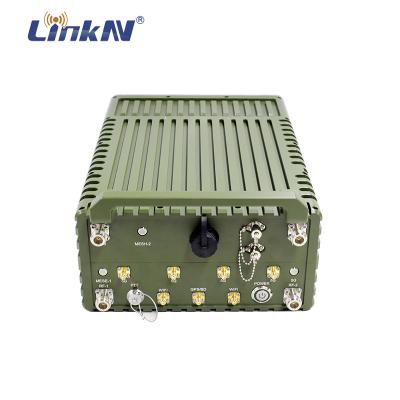 China 580MHz 1.4GHz IP Mesh Radio Device Tactical Dual Band AES Encryption DC 24V for sale