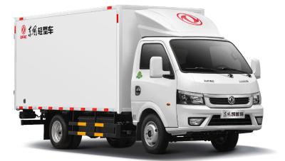 China Dongfeng Electric EV Cargo Container Truck 1650kg Hydraulic Brake for sale
