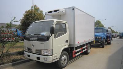 China 4T Freezer Lorry Box Truck Diesel Engine Euro 5 Standard for sale