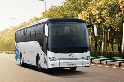 China Autobús eléctrico de 12 metros King Long Autobús de pasajeros de 50 plazas de larga distancia 330 caballos de fuerza en venta