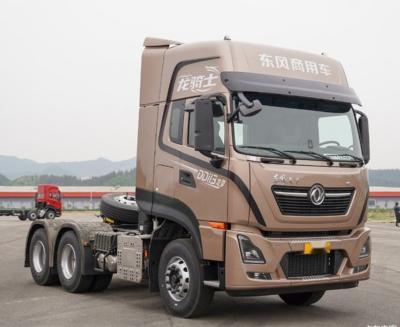 China 6x4 CNG Semi Truck 470HP Euro 5 Nível de Emissões 90km/h à venda