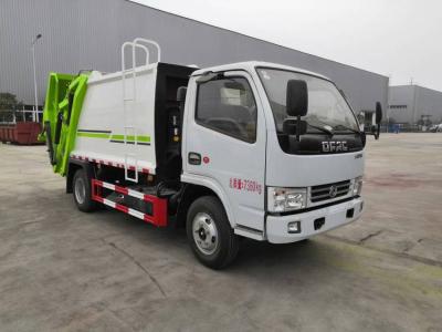 China Diesel Garbage Disposal Truck Compactor Barrel Mounted 110km/h for sale