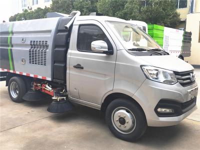 China 3CBM Gasoline Type Street Road Sweeper Lorry Vehicle for sale