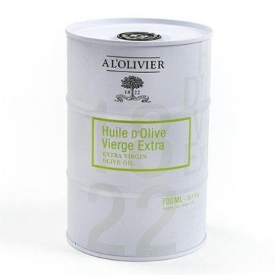Chine 700-750ml le rond vide Tin Containers Olive Oil Tin peut avec l'ouverture à vendre