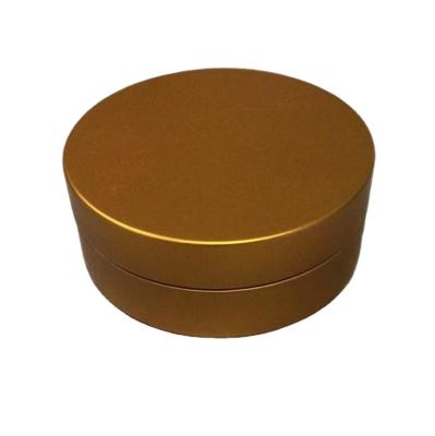China 80*34mm Child Resistant Round Metal Tin With Lid Food Packaging for sale