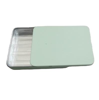 China Metal rectangular resistente de Tin Box Eco Friendly Disposable del niño que resbala la lata en venta