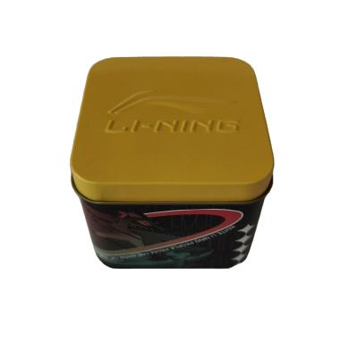 China Glossy Matt Varnish Metal Tin Gift Box For Advertising Tin Packaging Container for sale