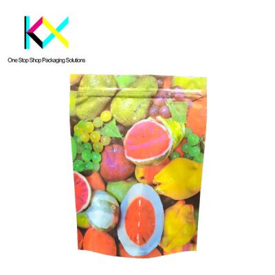 Chine 120um-130um épaisseur sacs alimentaires compostables fermeture à glissière sacs de papier scellés à vendre
