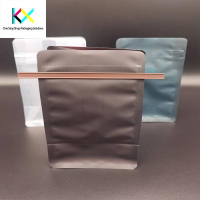 China OEM Recyclable Packaging Bags Square Bottom Pouch Rotogravure Printed for sale