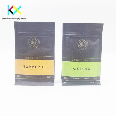 China Fashion Customized Protein Pouch Packaging Resealable 200g Flat Bottom Pouch for sale