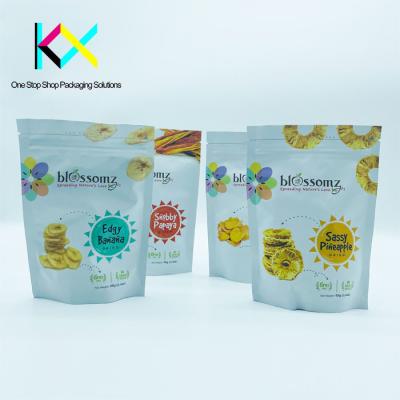 China BRC Custom Printed Resealable Food Bags Laminated Foil Snacks Packaging Pouches for sale